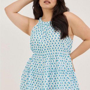 Torrid Babydoll Tiered Top